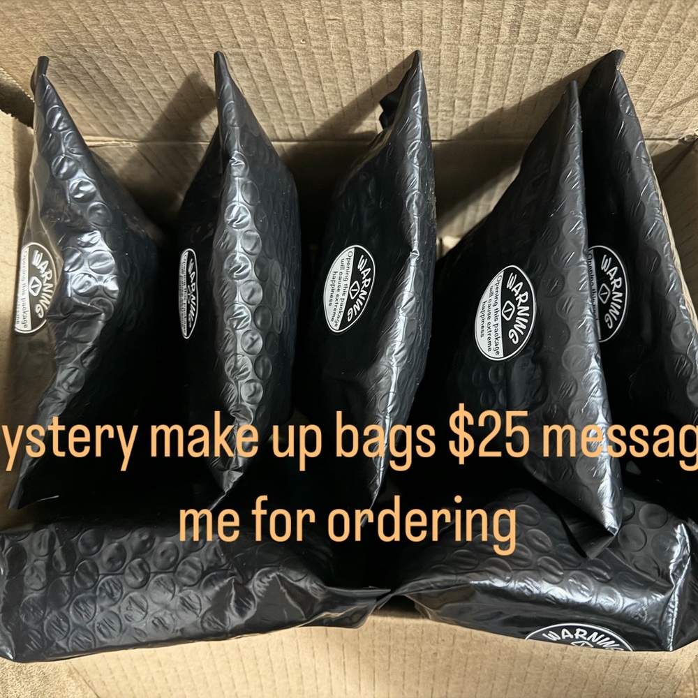It’s a mystery bag with 8 makeup products all full size, all different brands